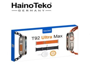 t92 ultra max haino teko-جعبه محصول تصویر- ویدیو بهترین ساعت هوشمند