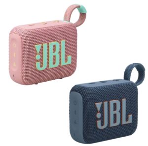 جی بی ال go 4 - اسپیکر jbl چهار گو - قابل حمل کوچک - خصوصیات قابلیت ها معرفی - رنگ صورتی و آبی-