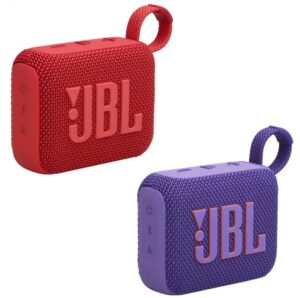 جی بی ال go 4 - اسپیکر jbl چهار گو - قابل حمل کوچک - خصوصیات قابلیت ها معرفی - رنگ قرمز و بنفش -