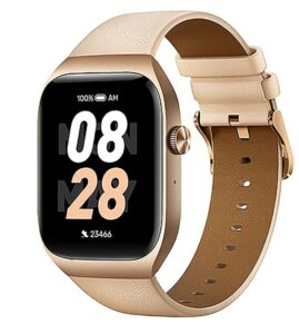 ساعت هوشمند میبرو t2 - Mibro T2 GD Smartwatch - بند طلایی - قیمت خرید فروش