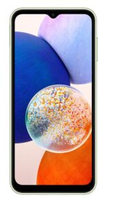 samsung galaxy a14 128 - سامسونگ گلکسی آ چهارده چهار جی - سبز رنگ - عکس صفحه نمایش موبایل