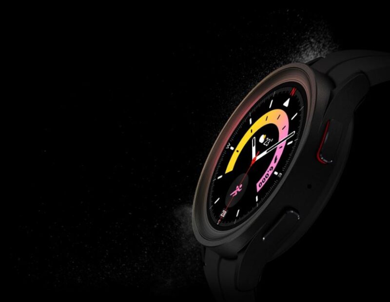 SAMSUNG Galaxy Watch 5 Pro - ساعت هوشمن سامسونگ - 5 پرو - لوازم جانبی موبایل - جانبی گوشی jsnrbigoshi.ir - مقاوم در گرد و خاک