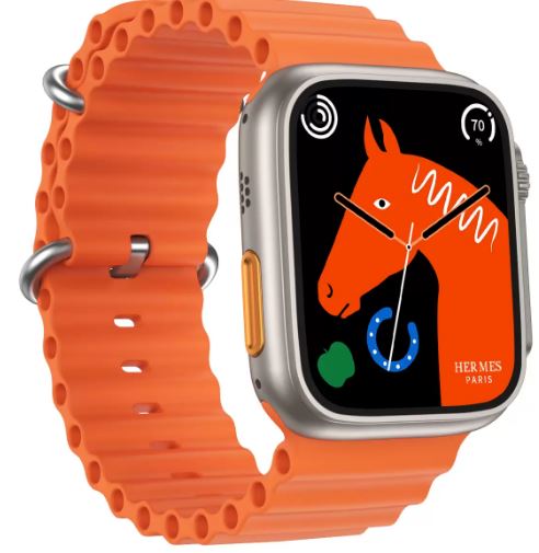 MODIO MC77-تصویر نارنجی-بهترین ساعت هوشمند تا یک میلیون