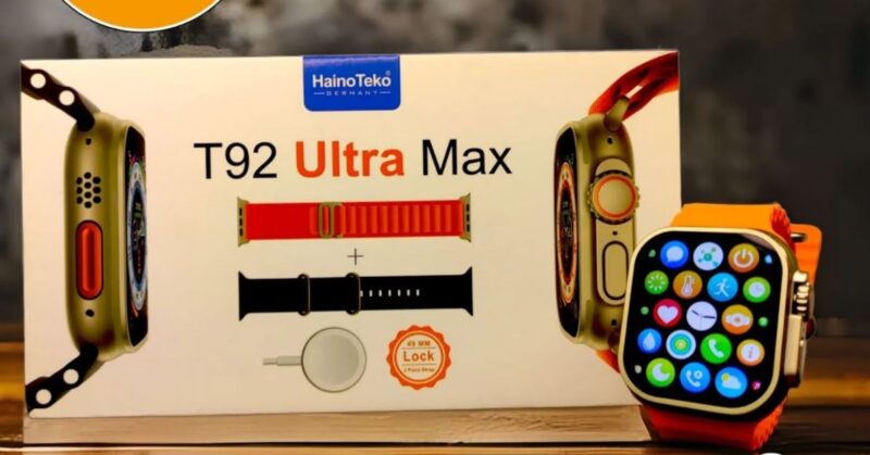 t92 ultra max haino teko- بهترین ساعت هوشمند