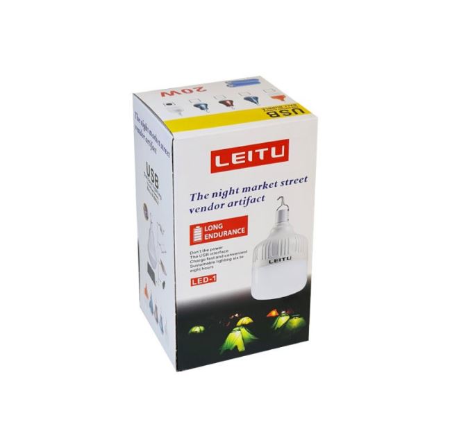 لامپ led -جعبه محصول - LED 1 لیتو