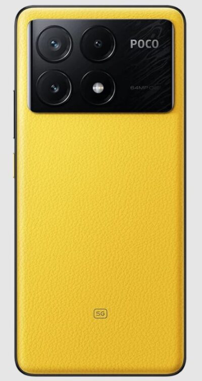 Poco x6 Pro 5G - پشت گوشی پوکو ایکس شش - رنگ زرد