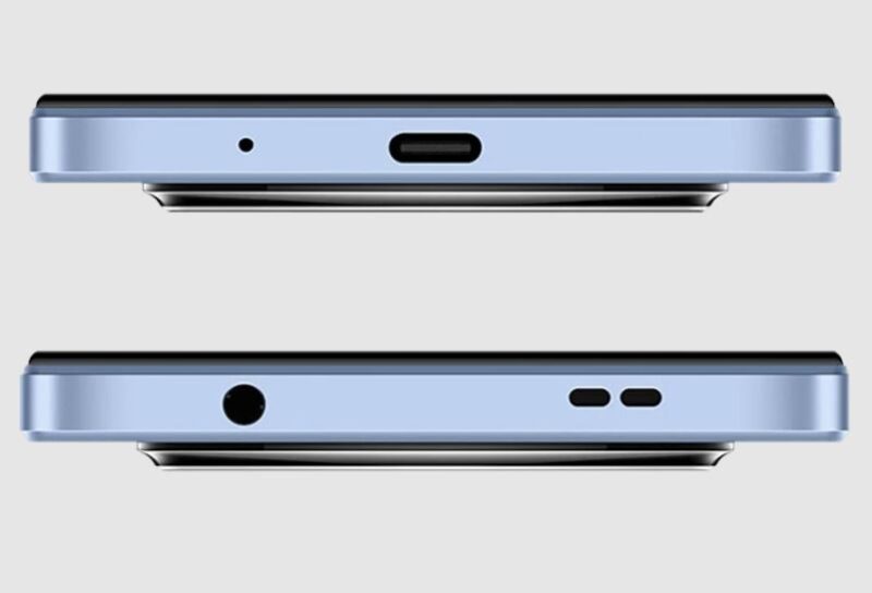 Xiaomi Redmi A3 - گوشی موبایل شیائومی ردمی آ سه - رنگ آبی- عکس بالا و پایین - دوربین
