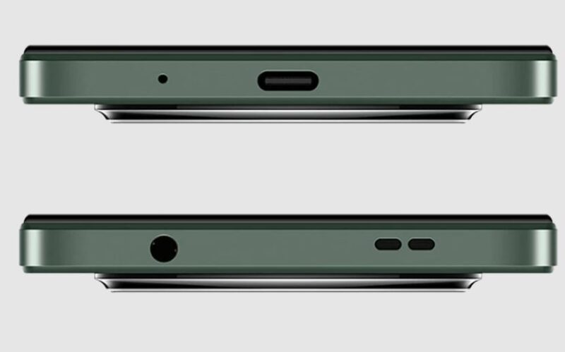 Xiaomi Redmi A3 - گوشی موبایل شیائومی ردمی آ سه - رنگ سبز - عکس بالا و پایین - دوربین
