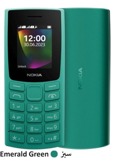 نوکیا ۱۰۶ ۲۰۲۳ - رنگ سبز- خرید - قیمت - مشخصات - عکس تصویر