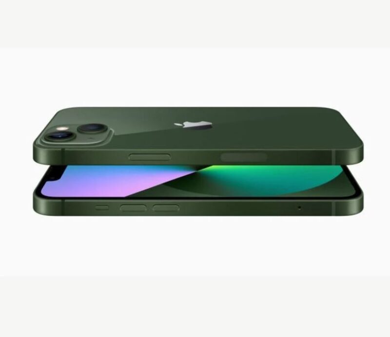 گوشی موبایل اپل مدل iPhone 13 CH-A Not Active ظرفیت 128 گیگابایت - رم 4 گیگابایت - رنگ سبز - رنگ یشمی