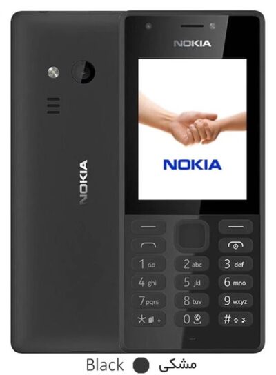Nokia 216 Dual SIM - رنگ مشکی نوکیا دویست و شاندزده دو سیم کارت منتاژ