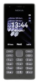 Nokia 216 Dual SIM - رنگ مشکی نوکیا دویست و شاندزده دو سیم کارت منتاژ - کیبورد صفحه کلید دکمه ها صفحه نمایش