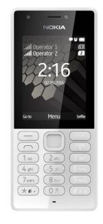 Nokia 216 Dual SIM - نوکیا دویست و شاندزده دو سیم کارت منتاژ - مشکی سفید