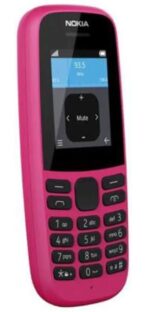 nokia 105 fa - نوکیا صد و پنج اف آ - گوشی موبایل مشکی قرمز