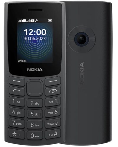 nokia 110 2023 - گوشی موبایل نوکیا صد و ده دوهزار و بیست و سه - مشخصات خصوصیات بررسی معرفی - رنگ خاکستری