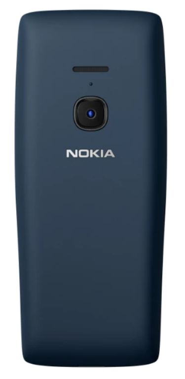 nokia 8210 4g - تصویر پشت گوشی - گوشی موبایل نوکیا هشتاد و دو ده چهار جی - رنگ آبی تیره