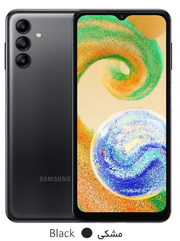samsung galaxy a04s - گوشی موبایل سامسونگ گلکسی آ صفر چهار اس - رنگ مشکی