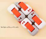 اسپینر مکعبی شیائومی - Xiaomi ZJPS03IQI Cube Rotating Finger Bricks Smart Building Blocks Toy - بازی تقویت فکر