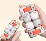 اسپینر مکعبی شیائومی - Xiaomi ZJPS03IQI Cube Rotating Finger Bricks Smart Building Blocks Toy - بازی تقویت هوش