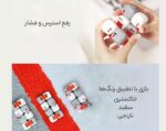 اسپینر مکعبی شیائومی - Xiaomi ZJPS03IQI Cube Rotating Finger Bricks Smart Building Blocks Toy - بازی رفع استرس