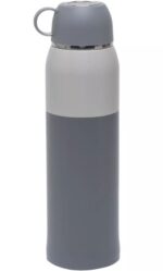 فلاسک ۱ لیتری - تصویر - Xiaomi Funjia Qujia Simple Portable Thermos Cup 1000ml - طوسی