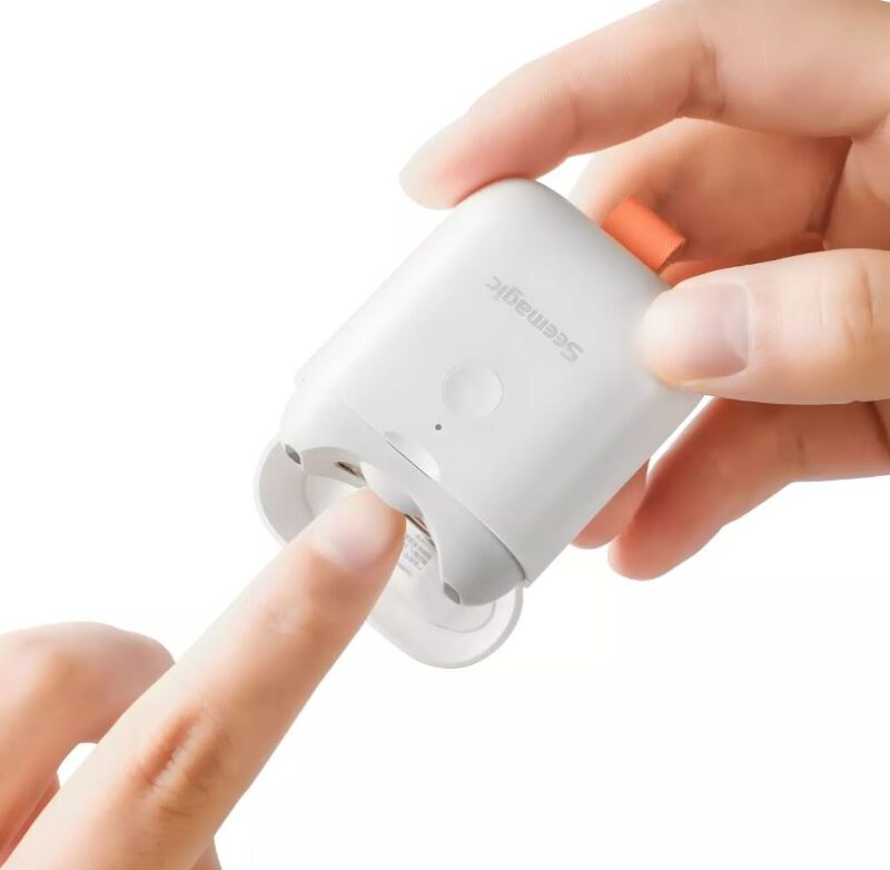 ناخن گیر شارژی شیائومی - Xiaomi SMPH-ZJD04C Seemagic Electric Nail Clipper Mini - تصویر