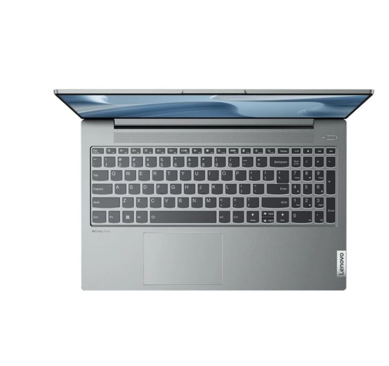 Lenovo IdeaPad 5 15IAL7 i5 1235U - لبتاپ لنوو - رنگ خاکستری - تصویر از بالا - قیمت مشخصات معرفی