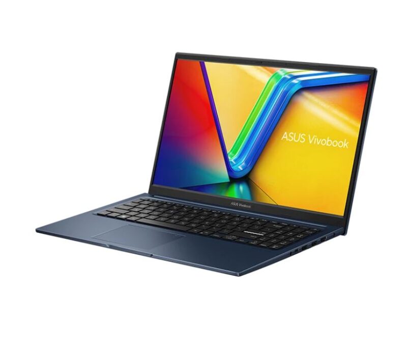 laptop asus vivobook 15 x1504va i7 1355u - تصویر از جلو کنار آبی - قیمت خرید فروش - مشخصات