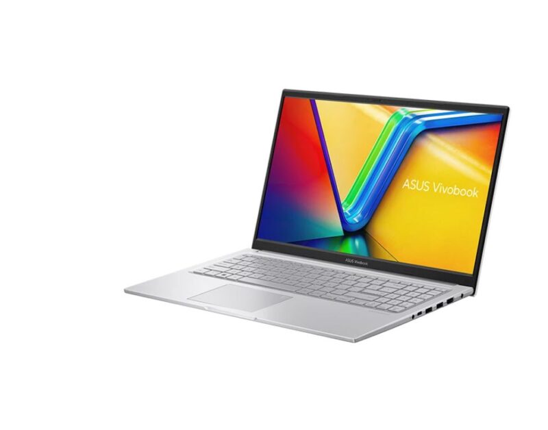 laptop asus vivobook 15 x1504va i7 1355u - تصویر از جلو کنار نقره ای - قیمت خرید فروش - مشخصات