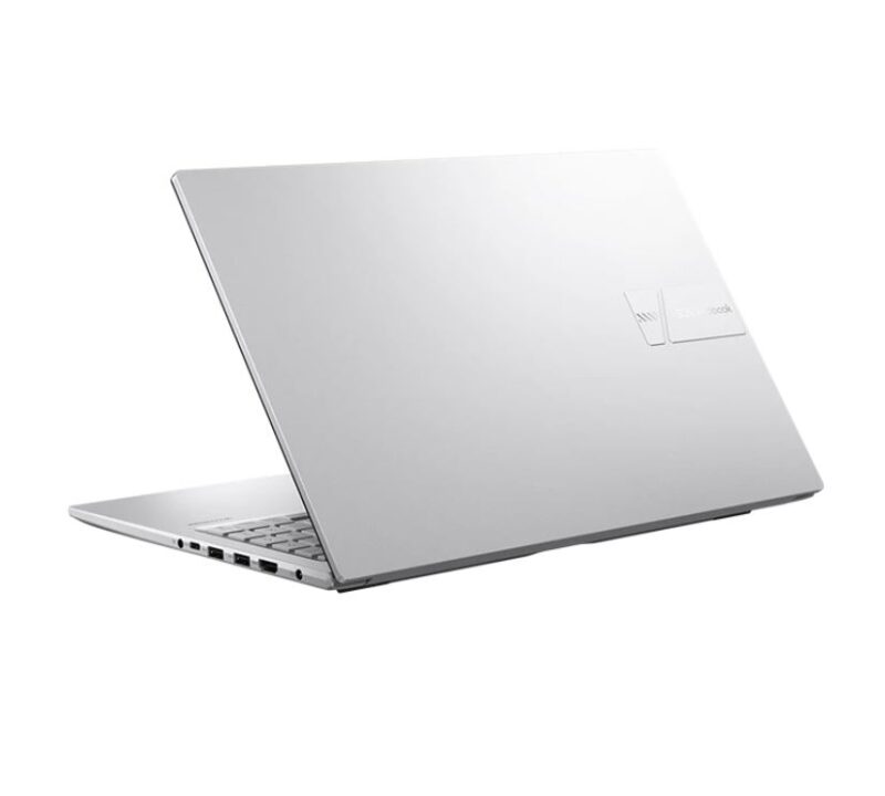 laptop asus vivobook 15 x1504va i7 1355u - تصویر از پشت نقره ای - مقایسه بررسی معرفی