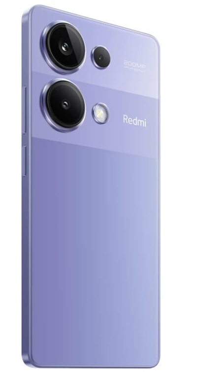 redmi note 13 pro گوشی - گوشی موبایل شیائومی ردمی نوت پرو چهار جی - تصویر از پشت - رنگ بنفش