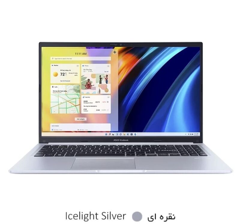 لپ تاپ ایسوس 15.6 اینچی مدل Vivobook X1502ZA i5 ۱۲500H 16GB 1TB - رنگ نقره ای - معرفی بررسی مقایسه