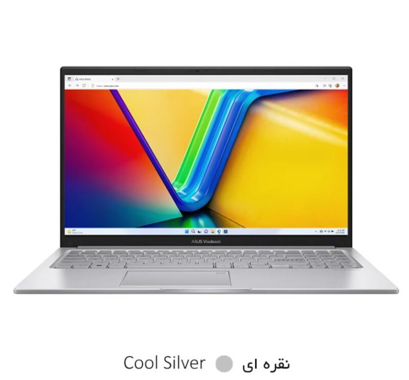 asus vivobook 15 x1504za i5 - لبتاپ ایسوس - قیمت خرید مشخصات - نقره ای - نمایشگر