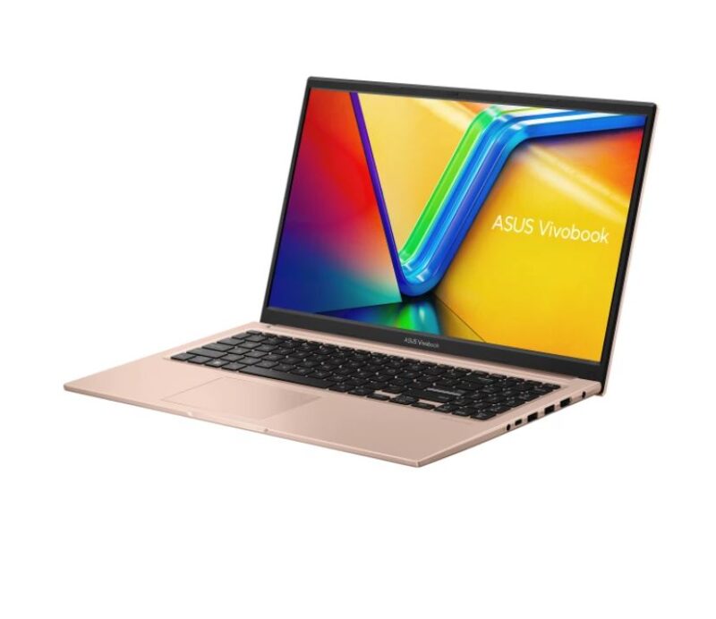 لپ تاپ ایسوس 15.6 اینچی مدل vivobook 15 x1504va i5 1335u 16gb 1tb - تصویر از کنار - قیمت خرید فروش - مشخصات معرفی بررسی - رنگ بژ