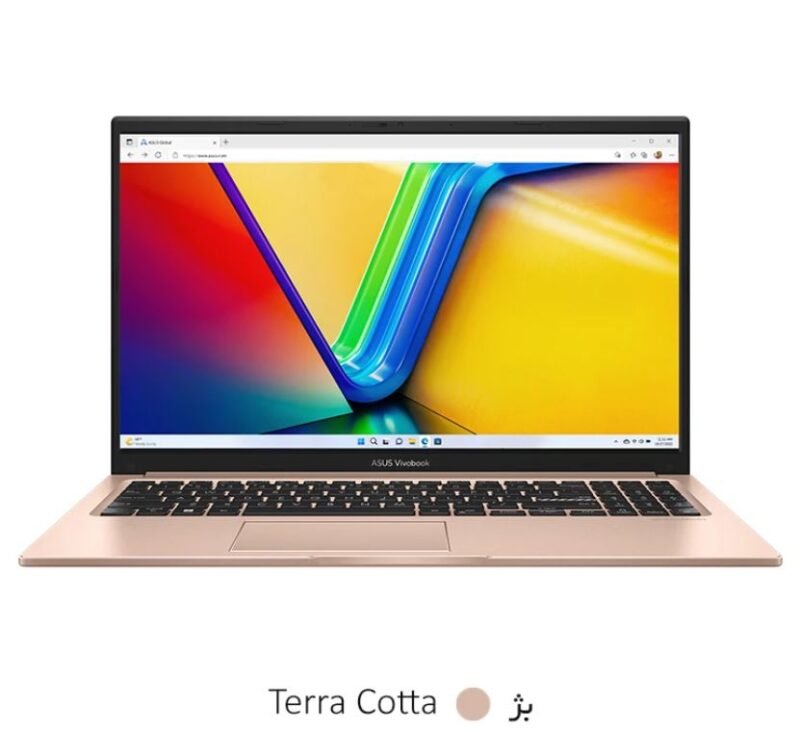 لپ تاپ ایسوس 15.6 اینچی مدل vivobook 15 x1504za i7 1255u 16gb 1tb - لبتاپ ایسوس - قیمت خرید مشخصات - بژ - نمایشگر