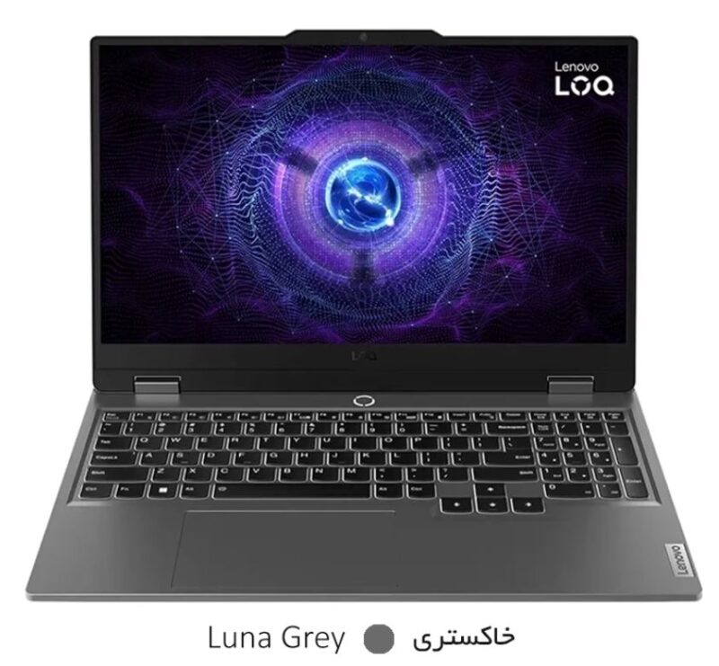 لپ تاپ لنوو 15.6 اینچی مدل loq i5 12450hx 12gb 512gb rtx3050 - لبتاپ گیمینگ - لنوو - قیمت خرید - مشخصات - خاکستری