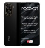 گوشی موبایل شیائومی مدل Poco C71 ظرفیت 128 گیگابایت رم 4 گیگابایت - رنگ مشکی