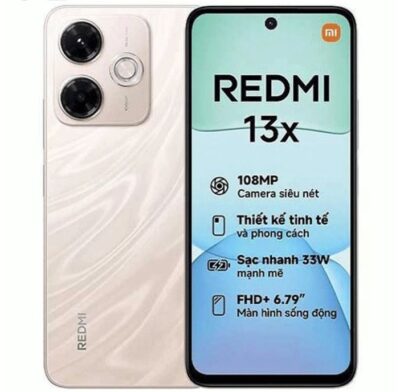 گوشی موبایل شیائومی مدل Redmi 13x ظرفیت 256 گیگابایت رم 8 گیگابایت - رنگ طلایی